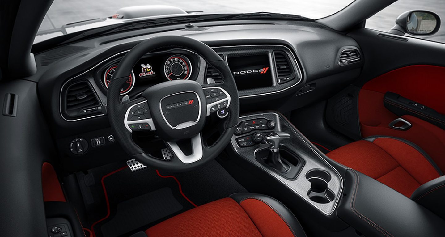 Interior Of Dodge Challenger